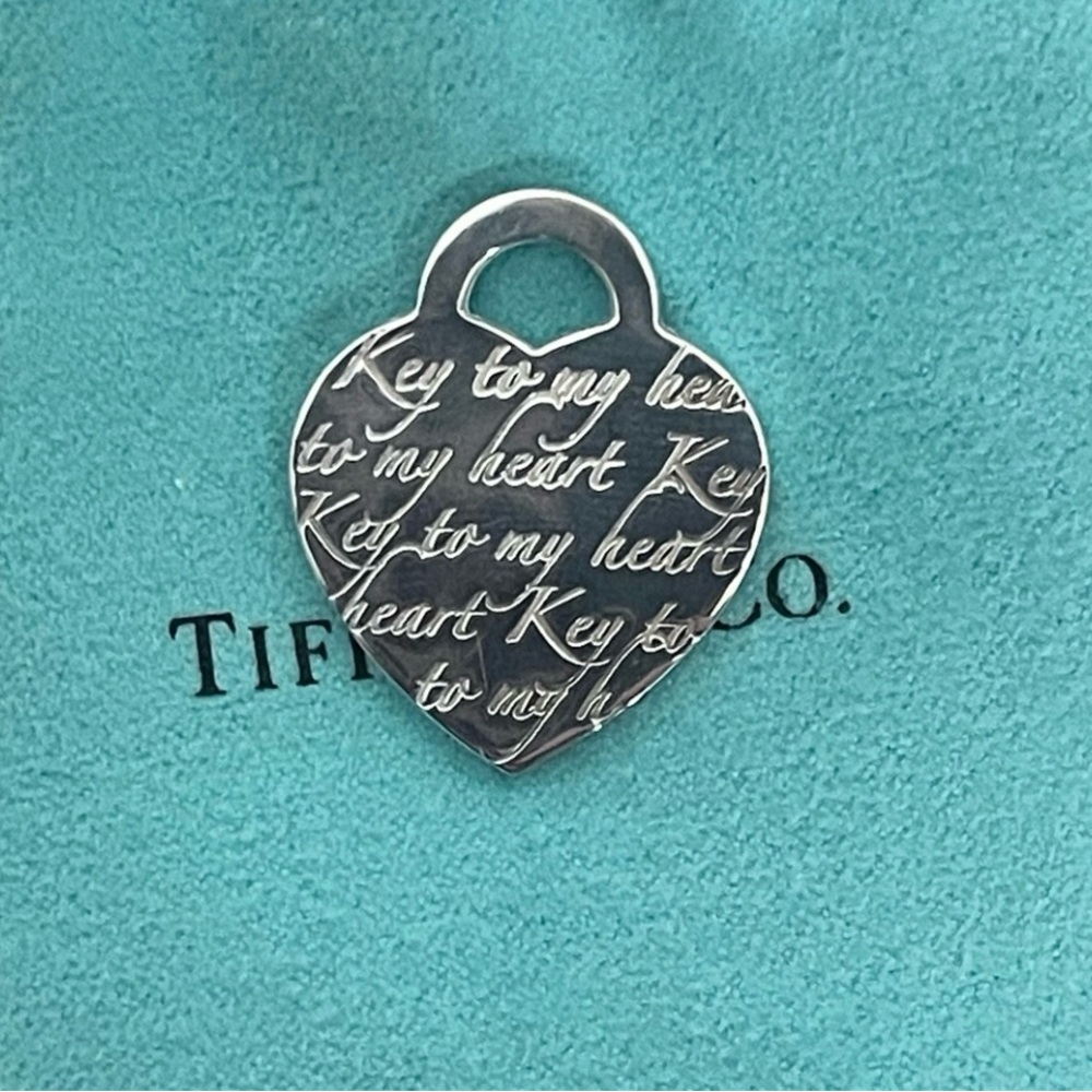 Tiffany & Co Notes Heart Tag